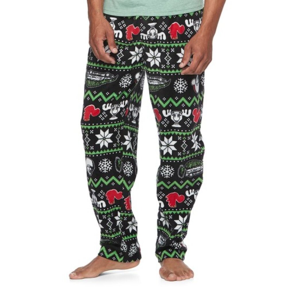 New! National Lampoon's Christmas Vacation Movie Lounge Pants Pajama Bottoms